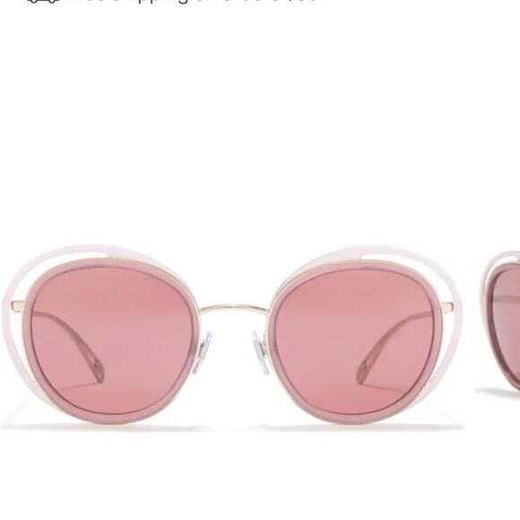 NWT Giorgio Armani  Opal Violet/ Bronze Cat-Eye Sunglasses $430 main image 5
